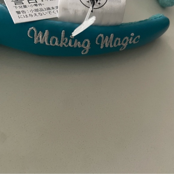 NWT Disney Parks Disneyland Retro Marquee Sign Blue Mickey Ears Headband 2023 - Picture 3 of 3